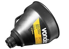 FUNIL PLAST VONDER FLEXIVEL PRETO 140MM