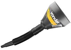FUNIL PLAST VONDER FLEXIVEL PRETO 140MM