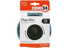 FLAP DISC RETO VONDER 4.1/2” G60 C/PLAST