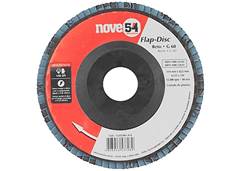 FLAP DISC RETO VONDER 4.1/2” G60 C/PLAST