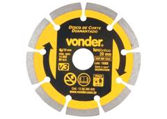 DISCO DIAMANTADO VONDER 110MM V3 FURO 20