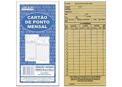 CARTAO PONTO MENSAL PALHA C/100F 86X180