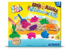 AREIA MAGICA 400G ART KIDS DINOSSAUROS