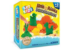 AREIA MAGICA 400G ART KIDS DINOSSAUROS