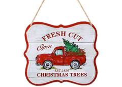 PLACA DECOR 15CM METAL VINTAGE RET YANG