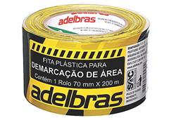 FITA P/DEMARCACAO DE AREA 70X100 ZEBRADA