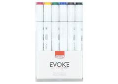 MARCADOR ARTISTICO DUAL MARKER 6 CORES