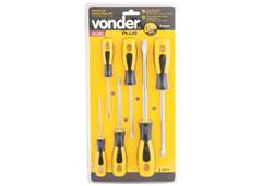 CHAVE DE FENDA PHILIPS JG 6PCS VONDER