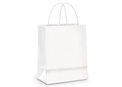 SACOLA PAPEL LISA BRANCA 39X32X16 GG