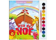 LIVRO BRINCANDO COM AQUARELA ARCA DE NOE