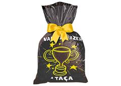 SACOLA PLASTICA FUTEBOL C/8