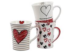 CANECA PORCELANA 340ML LOVE YANGZI
