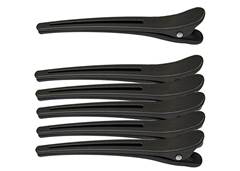 CLIPS PLAST CARBO ANT SANTA P/CABELO C/6