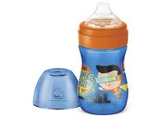 COPO C/BEBED SIL LILLO 240ML EVOL MENINO