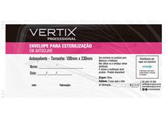 ENVELOPE VERTIX 10X23CM P/ ESTERILIZACAO