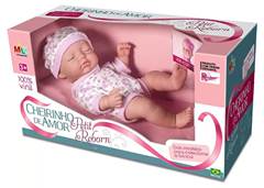 BONECA BEBE CHEIRINHO DE AMOR 25CM (CX)