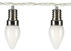CORDAO BULBO GOTA 2,3M 10L BRANCO