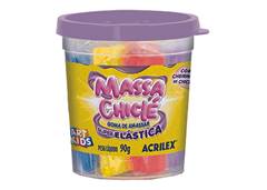 MASSA MODELAR CHICLE ACRILEX 90G SORT
