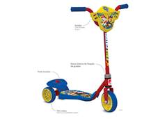 PATINETE PATRULHA CANINA 72CM 3276