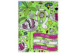 MEU LIVRO COLORIR NEON - FLAMINGO