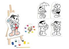 KIT DE PINTURA TURMA DA MONICA NIG 0766