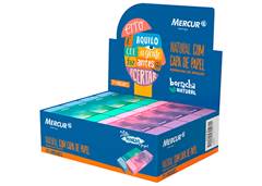 BORRACHA MC NATURAL C/24 CP DE PAPEL