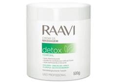 CREME MASSAGEM RAAVI 500G DETOX