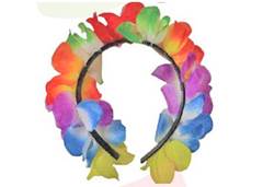 TIARA HAVAIANA C/FLORES LUXO