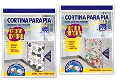 CORTINA P/ PIA 1,40MX80CM TECIDO OXFORD