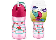 COPO C/CANUDO LILLO 300ML SIL RS 630231