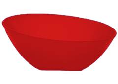 SALADEIRA OVAL DEHAUS 5L VM CEREJA