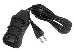 EXTENSAO ELET LIDER 5MT 2PIN SM