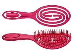 ESCOVA CABELO RICCA SHOWER FLEX ROSA 453