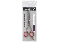 TESOURA VERTIX LASER 6'' RED CIRCLE