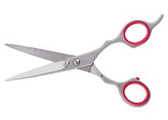 TESOURA VERTIX LASER 6'' RED CIRCLE