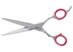 TESOURA VERTIX LASER 6,5'' RED CIRCLE