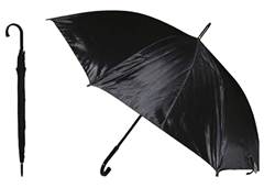 GUARDA-CHUVA SEMIAUTOMATICO 70CM PRETA