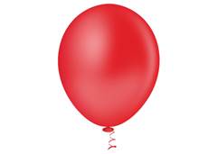 BALAO RED LISO 7 PICPIC VERMELHO C/50