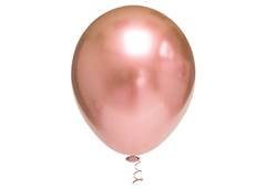 BALAO PLATINO REDONDO 9 ROSE GOLD C/25