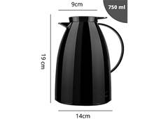 BULE TÉRMICO 0,75L GATILHO VIENA PRETO