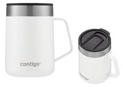 CANECA TERMICA 414ML CONTIGO BRANCO