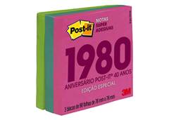 POST-IT SUPERNOVA 76MMX76MM 3BL C/90F