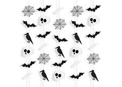 CORTINA DECOR 120X17CM HALLOWEEN C/6