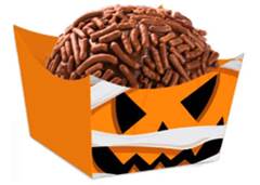 FORMINHA CACHEPOT 2,5X3CM HALLOWEEN C/24
