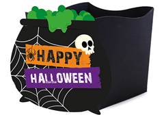 CACHEPOT CALDERAO 9,5CM HALLOWEENC/8 ?