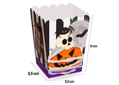 CACHEPOT P/PIPO 9X5,5CM HALLOWEEN C/10