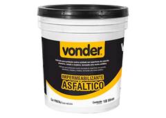 IMPERMEABILIZANTE ASFALTICO 18L VONDER