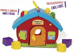 CASINHA VOVO ENCAIXE AS FORMAS 23X11CM