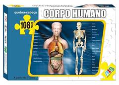 QUEBRA CABECA CORPO HUMANO 35,5CM 108PCS