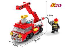 BLOCOS MONTAR KIT CONSTRUCAO BOMBEIROS